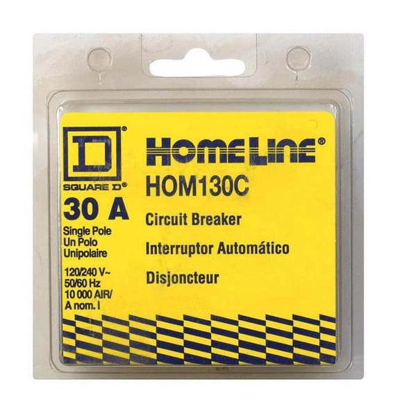 HOM130C 1 in. 230 A - 1- Pole Miniature Circuit Breaker