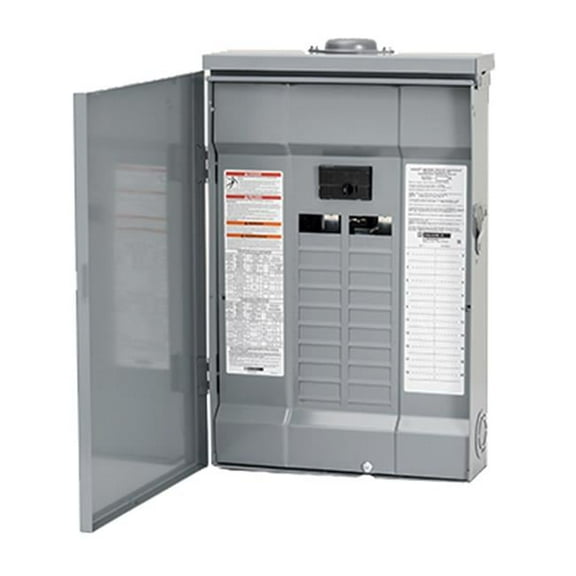 HOM2040M100PRB 100A Main Breaker Installed Load Center