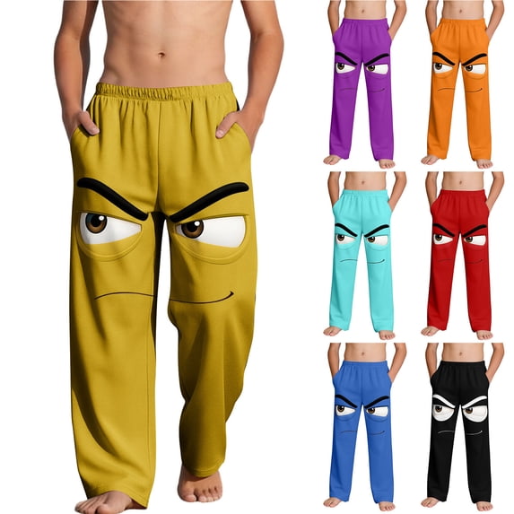 HOMADLES Boys Baggy Pants Straight Fit Elastic Waist Wide Leg Casual Pants Stretch Soft Joggers Pants for Outdoor Hiiing Green Size 12 Years