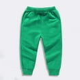 thumbnail image 1 of HOMADLES Boys Baggy Pants Stretch Elastic Waist Pants Outdoor Hiking Casual Flat Front Pants Green 3 T, 1 of 4