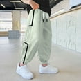 thumbnail image 1 of HOMADLES Boys Cargo Joggers Pants Elastic Waist Stretch Hiking Casual Outdoor, Jogger Pants Green 13 T, 1 of 4