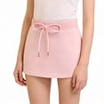 thumbnail image 1 of HOMADLES Girls Pleated Skirt Elastic Waist Ruffle Skirts A-Line Skort Scooter Skirt for Girl Everyday Skirts, Summer A-Line Skirts Pink 9-10T, 1 of 6