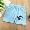 thumbnail image 1 of HOMADLES Kid Shorts for Boys Print Stretch Summer Casual Shorts Blue 3-4T, 1 of 4