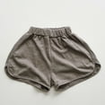 thumbnail image 1 of HOMADLES Little Boys Shorts Gym Elastic Soft Casual Shorts Gray 3-4T, 1 of 3