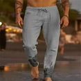 thumbnail image 1 of HOMADLES Mens Casual Sweatpants Pants with Drawstring Sports Outdoor Hiking Fashion Pants Gray 2XL, 1 of 6