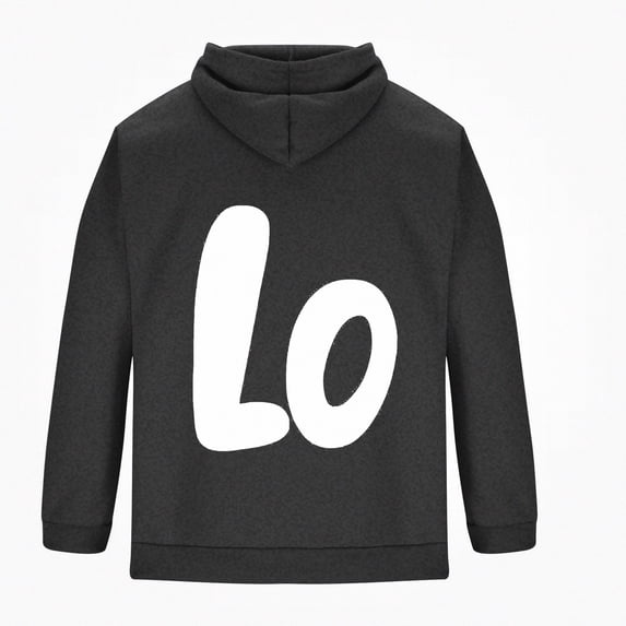 HOMADLES Mens Graphic Hoodies Pullover Loose Fit Long Sleeve Hooded Sweatshirt Casual Tops Dark Gray Size 3XL