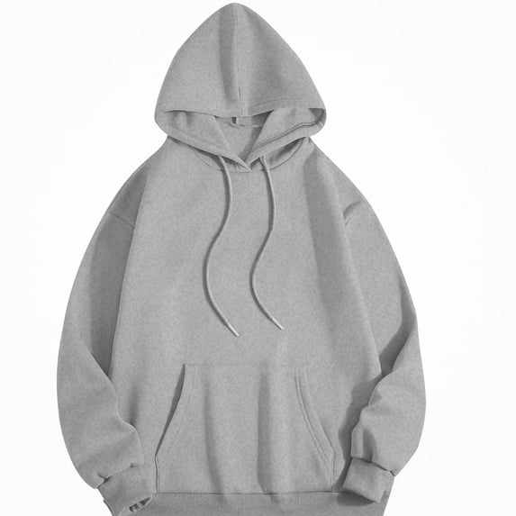 HOMADLES Mens Graphic Hoodies Pullover Loose Fit Long Sleeve Hooded Sweatshirt Casual Tops Gray Size XL