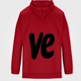 thumbnail image 1 of HOMADLES Mens Graphic Hoodies Pullover Loose Fit Long Sleeve Hooded Sweatshirt Casual Tops Red Size M, 1 of 5