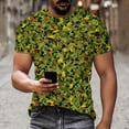 thumbnail image 1 of HOMADLES Mens T Shirt for Men Gym Shirts Crewneck Lightweight Tee Multicolor Outdoor Sports Classic Shirt, Camouflage 2XL, 1 of 9