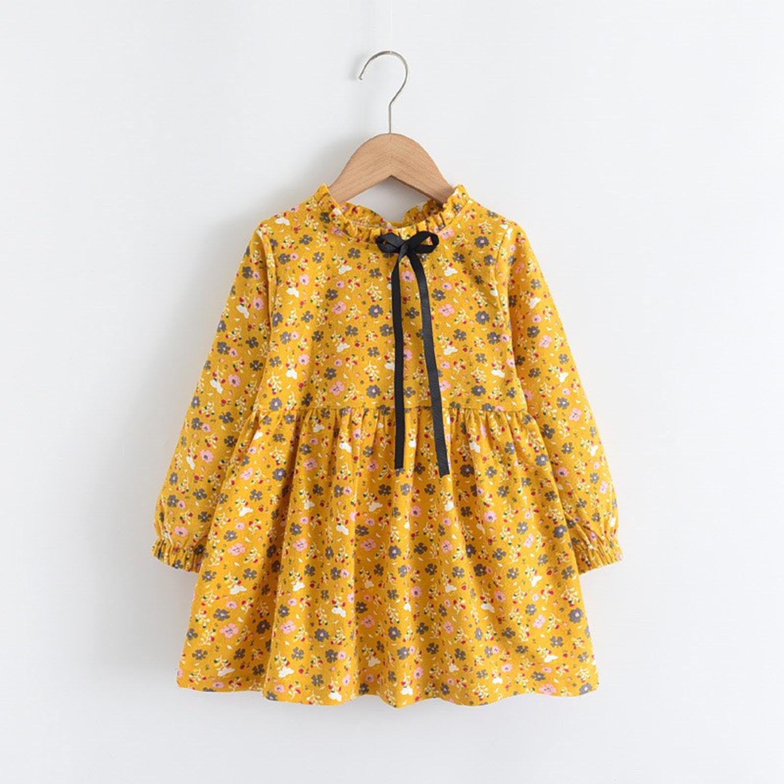 Lemon Beret Niña Rosa A Rayas Sin Mangas Vestido