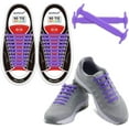 thumbnail image 1 of HOMAR No Tie Shoelaces for Kids and Adults Stretch Silicone Elastic No Tie Shoe Laces, 1 of 10
