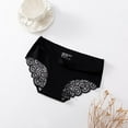 thumbnail image 1 of HOMBOM Bamboo Cool Panties for Women Low Rise Seamless Black Cheeky Briefs Full Coverage Ladies Underwear Mid Waist XL, 1 of 3