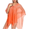 thumbnail image 1 of HOMBOM Bathing Suit Cover Up for Women Swimsuit Cover Ups Breathable Ladies Cover Ups Top, 1 of 6