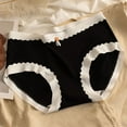 thumbnail image 1 of HOMBOM Cotton Hipster Panties for Women Sexy Seamless Black Breathable Underwear for Women XL, 1 of 4