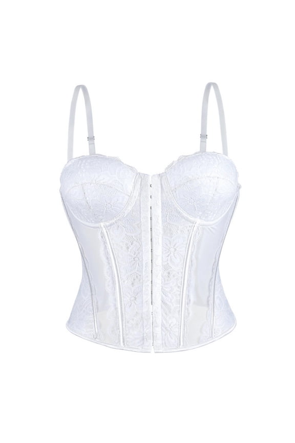 Crop Tank Tops for Women Summer Camisole White Going Out Casual Sleeveless Womens Bustier Corset Top