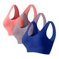 thumbnail image 1 of HOMBOM High Support Sports Bras for Women Push up High Impact 3 Pack Plus Size Wireless Womens Bras 5XL, 1 of 2