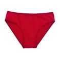 thumbnail image 1 of HOMBOM Hipster Cotton Women Panties Pack Plus Size Red Underwear for Women XL, 1 of 2
