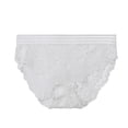 thumbnail image 1 of HOMBOM Lace Panties for Women Seamless White Low Rise Briefs Plus Size See Through Ladies Underwear S, 1 of 2