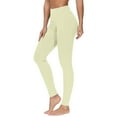 thumbnail image 1 of HOMBOM Leggings for Womens Beige Tummy Control Soft High Waist No Front Seam Running Sports Ladies Pants S, 1 of 4