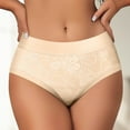 thumbnail image 1 of HOMBOM Panties for Women Briefs Beige Tummy Control High Waisted Spandex Seamless High Waisted Ladies Underwear Butt Lifting L, 1 of 4