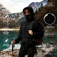 thumbnail image 1 of HOMBOM Rain Coat for Women Camping Cycling Waterproof Zip Up with Pockets Adults Windbreaker Lightweight, 1 of 8
