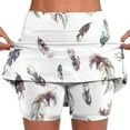 thumbnail image 1 of HOMBOM Shorts for Women Trendy Summer Cotton Multicolor Skort Gym Floral Shorts Women M, 1 of 5