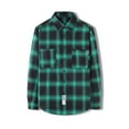 thumbnail image 1 of AXXD Flannel Shirt For Men,Men's Regular-fit Long Sleeve Plaid Flannel Shirt Fashion Casual, 1 of 9