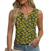 Yellow Floral Top