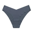 thumbnail image 1 of HOMBOM Underwear for Women Seamless Cheeky Gray Bamboo Cool Briefs Low Rise Ladies Panties No-Show M, 1 of 2