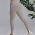 thumbnail image 1 of HOMBOM Womens Leggings High Waist Compression Running Fall Activewear Seamless Pants for Ladies Gray L, 1 of 8