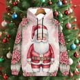 thumbnail image 1 of HOMBOM Womens Merry Christmas Sweatshirts Funny Pullover Hoodies Vintage Santa Casual Long Sleeve Tops for Ladies, 1 of 9