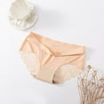 thumbnail image 1 of HOMBOM Womens Panties Cheeky Seamless Beige Low Rise Bamboo Cool Briefs Mid Waist Underwear for Ladies Full Coverage M, 1 of 3