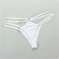thumbnail image 1 of HOMBOM Womens Panties Hollow-Out Underwear Low Rise Triangle Thong with Delicate Straps Breathable & Comfortable, 1 of 5