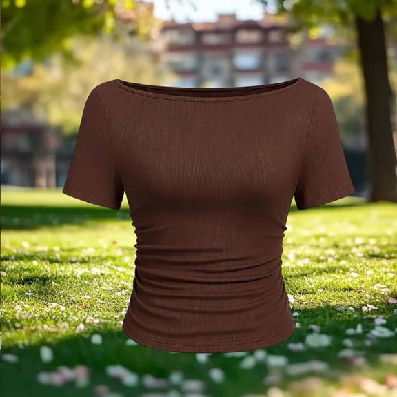 HOMBOM Womens Summer Casual Blouse