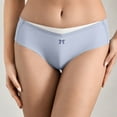 thumbnail image 1 of HOMBOM Womens Underwear Stretch Seamless Bamboo Cool Blue Briefs No-Show Panties for Ladies Mid Waist M, 1 of 7
