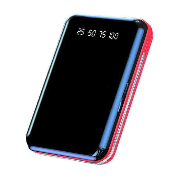 HOMBOTI 20000mAh Mini Power Bank Portable Charger USB-C in and Out Fast Charging Battery Pack LED Flashlight Power Digital Display