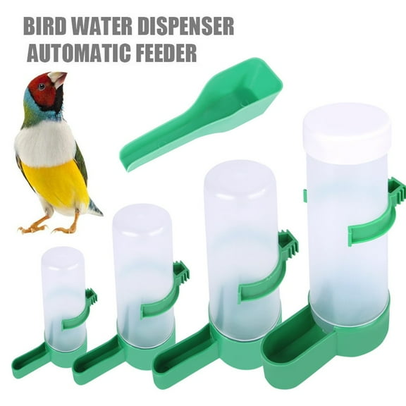 HOMBOTI Bird Feeders for Outdoors Automatic Bird Feeder Bird Water Bottle Drinker Container Food Dispenser Hanging