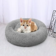 HOMBOTI Cat Bed Clearance Washable Fluffy Plush Pet Beds Pet Bed for Puppy and Kitten