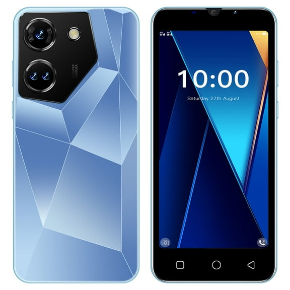 HOMBOTI Cell Phone Clearance Smartphone Straight Talk 5.5 Inch Smartphone SIM Android Gaming HD Camera WIFI Portable Mobile Phone