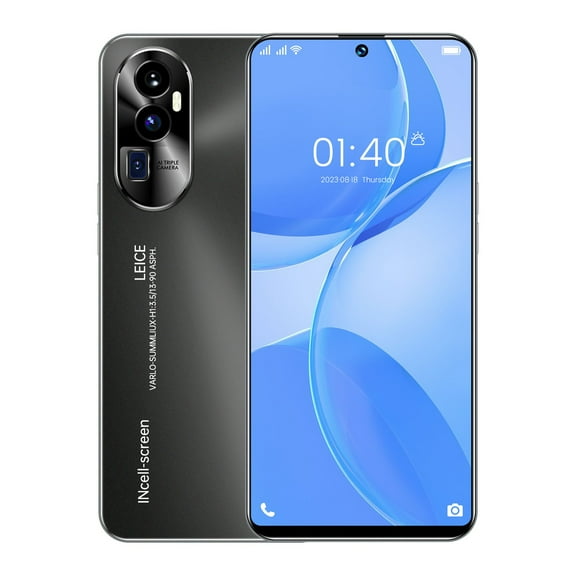 HOMBOTI Cell Phone Clearance Smartphone Straight Talk 7.3 Inch Android 13 Smart Phone 16GB Standby 7800mAh Network Mobile Phone