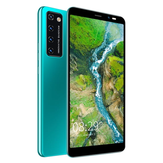 HOMBOTI Cell Phone Clearance Unlocked Phone Smartphone Rino4 Pro Android 4.4.2 512MB 4GB SIM Phone Finger Face ID 2200mAh 5.45 Inch Celular
