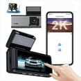 thumbnail image 1 of HOMBOTI Dash Cam Front and Rear Dash Cam WiFi 2K-clear 3.69-inch Touchscreen Driving Recorder Front And Rear Two Recording Car Camera Reversing Supports Up To 128G Memory Card Car Accessrioes, 1 of 4