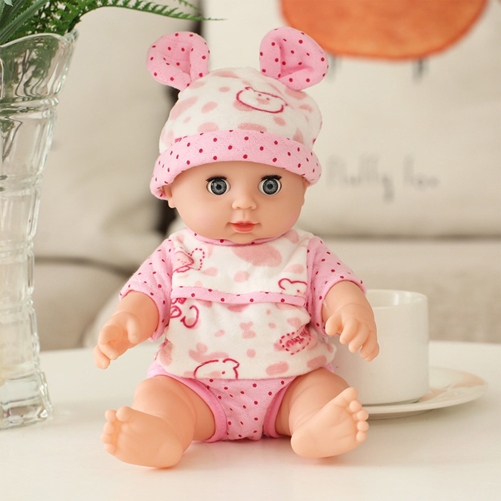 HOMBOTI Lifelike Reborn Baby Dolls 12 Inch Baby Dolls With