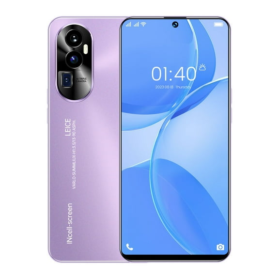 HOMBOTI Smart Phone Clearance Smartphone Straight Talk 7.3 Inch Android 13 Smart Phone 16GB Standby 7800mAh Network Mobile Phone