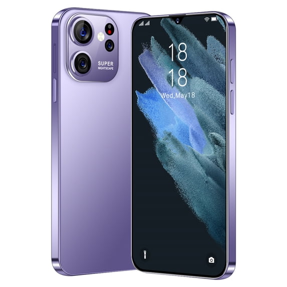 HOMBOTI Smart Phone Clearance Smartphone Straight Talk S23 4G Android Smartphone 6.3-inch HD Standby Card Slot 2+16G Memory 2850mAh Battery Support 2A Fast Charging, OTG And Type-C Interface