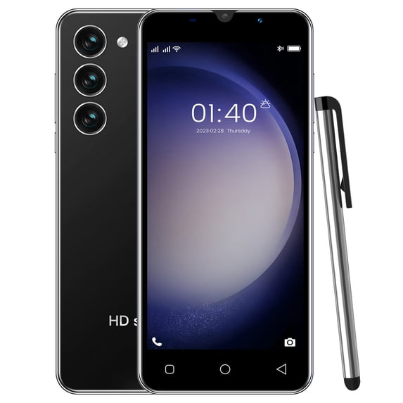 HOMBOTI Smart Phone Clearance Smartphone Straight Talk S23 Smartphone 5-inch 512mb+ 4Gmemory 1500mAh-long , Exquisite Outdoor Sports Phone