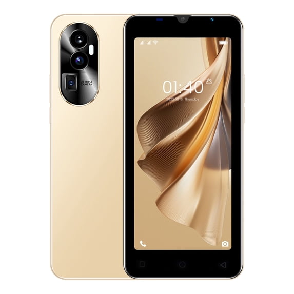 HOMBOTI Smart Phone Clearance Unlocked Phone 5.5 Inch Android 13 Smart Phone 16GB SIM Standby 3200mAh Network Mobile Phone