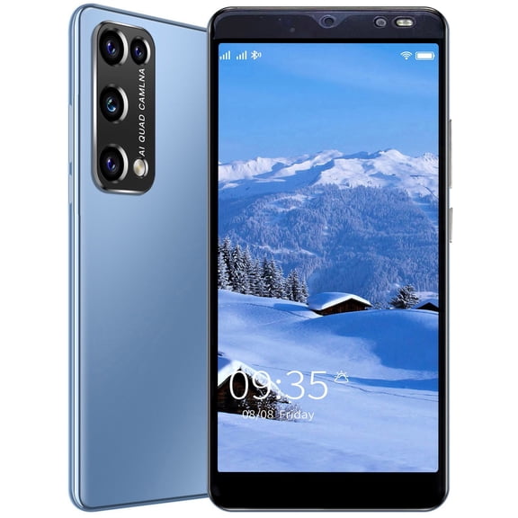 HOMBOTI Smart Phone Clearance Unlocked Phone 5.8-inch Curved Screen Smartphone Android 10.0 1080P HD Camera1GB + 8GB Support 2 SIM Card And 128G Card