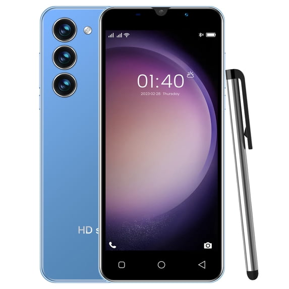HOMBOTI Smart Phone Clearance Unlocked Phone S23 Smartphone 5-inch 512mb+ 4Gmemory 1500mAh-long , Exquisite Outdoor Sports Phone
