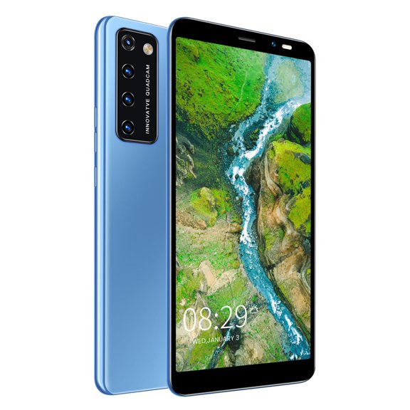 HOMBOTI Smart Phone Clearance Unlocked Phone Smartphone Rino4 Pro Android 4.4.2 512MB 4GB SIM Phone Finger Face ID 2200mAh 5.45 Inch Celular